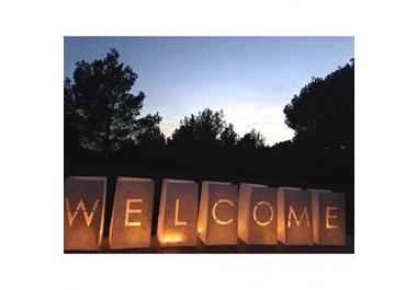 Photophore en papier