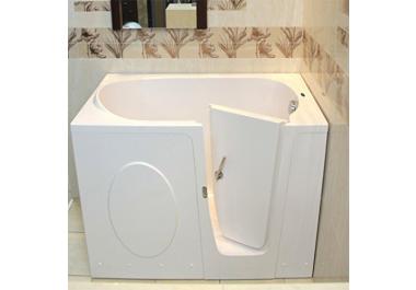 Baignoire à porte