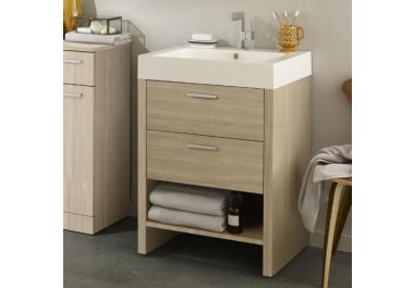 Élément sous-lavabo a pieds