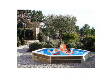 Piscine en bois