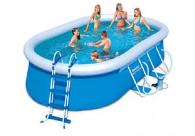 Piscine ovale