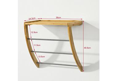 Porte serviette inox