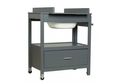 Table à langer baignoire